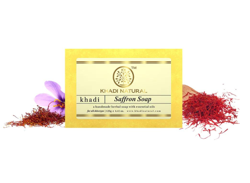 Khadi Natural Saffron Soap 125gm