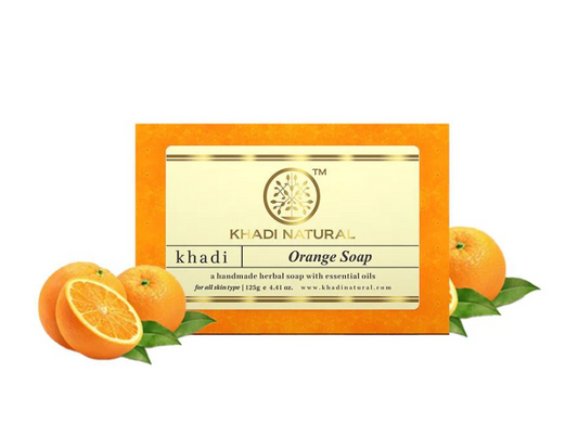 Khadi Natural Orange Soap 125gm